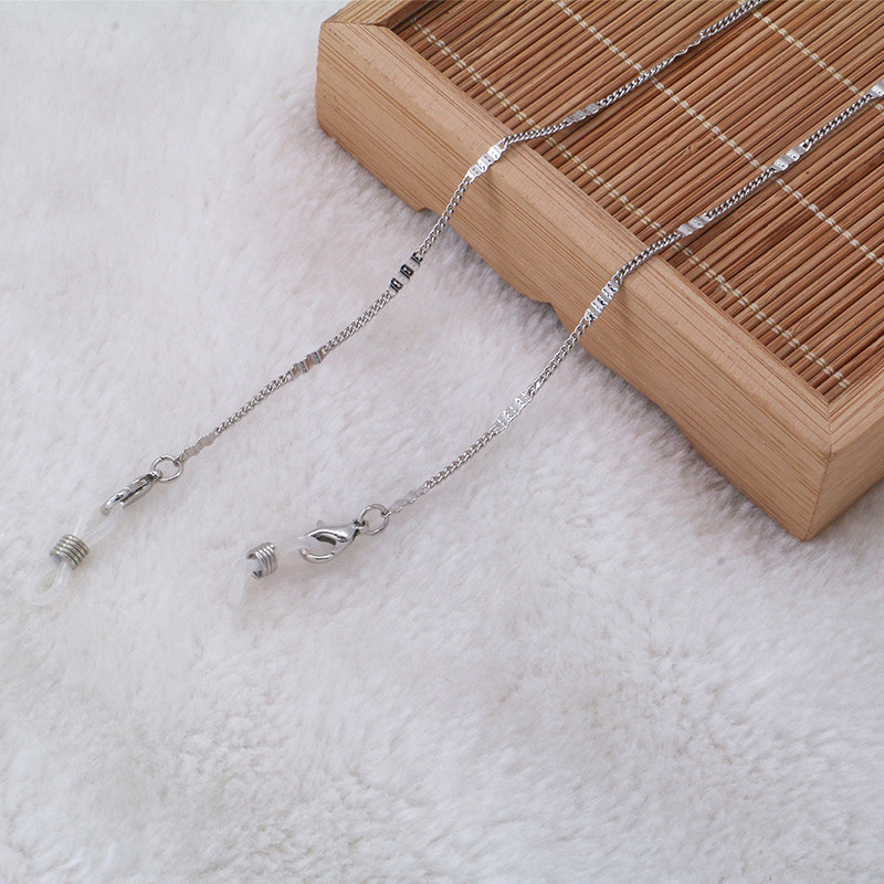 Hiphop lančić za sunčane naočale Zlatno srebrna boja Metalni lanac za naočale Naočale Trake za naočale Traka za oko Držač za oko Naočale Nakit