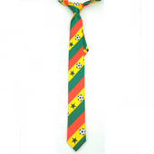 Meeste lipsud Uued 2-tollised laiused mood Kameruuni lipu jalgpalli disainiga lipsud meestele polüestrist kootud peogravata kingitus vabaaja särgid 2020