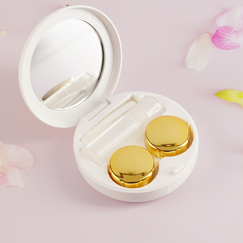 Kutija za pohranu kontaktnih leća Okrugla zvjezdica Kutija za zjenice Držač kontejnera Kutija za pohranu za putovanja Nevidljivi organizator naočala