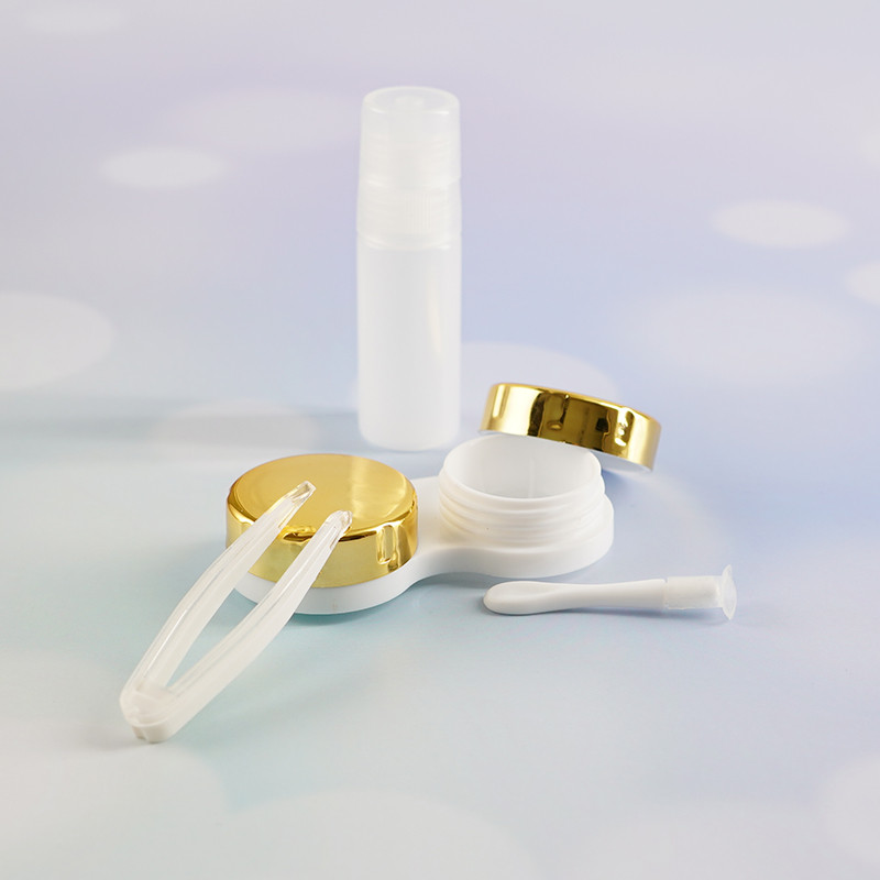 Kutija za pohranu kontaktnih leća Okrugla zvjezdica Kutija za zjenice Držač kontejnera Kutija za pohranu za putovanja Nevidljivi organizator naočala