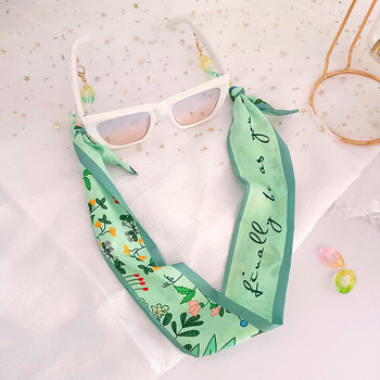 Bohemia Colorful Scarf Glasses Chain for Women Flower Summer Dot Γυαλιά ηλίου Chain Lanyard Fashion Κοσμήματα Αξεσουάρ