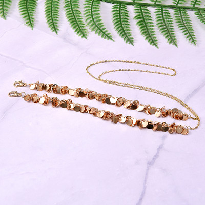 Crystal Pearl Ochelari de soare Lanț Gât Snur Mărgele Suport ochelari de lectură Chic Moda Femei Mască Cureaua Ochelari Lanțuri