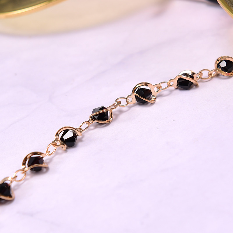 Crystal Pearl Ochelari de soare Lanț Gât Snur Mărgele Suport ochelari de lectură Chic Moda Femei Mască Cureaua Ochelari Lanțuri