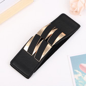 Korejska modna ženska elastična haljina za djevojke širokog struka s kopčom za remen Ženski remeni Dizajner luksuznih marki Cinturones Para Mujer Novo