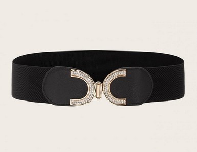 Korejska modna ženska elastična haljina za djevojke širokog struka s kopčom za remen Ženski remeni Dizajner luksuznih marki Cinturones Para Mujer Novo