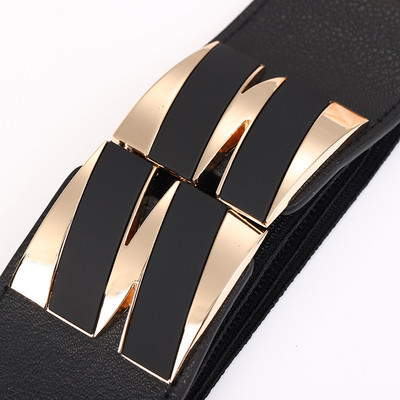 Korejska modna ženska elastična haljina za djevojke širokog struka s kopčom za remen Ženski remeni Dizajner luksuznih marki Cinturones Para Mujer Novo