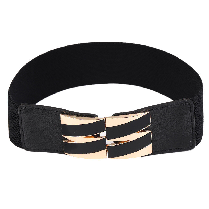 Korejska modna ženska elastična haljina za djevojke širokog struka s kopčom za remen Ženski remeni Dizajner luksuznih marki Cinturones Para Mujer Novo