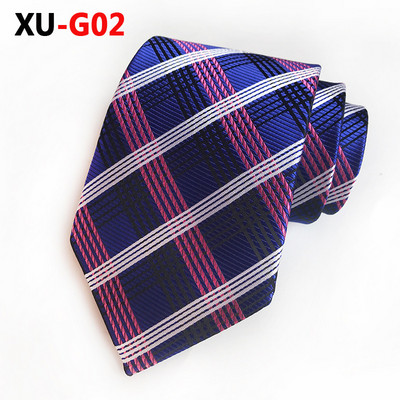 Moda bărbați de lux mătase cravată Culoare în formă strălucitoare carouri cravate geometrice pentru bărbați rochie formală petrecere de nuntă Gravatas