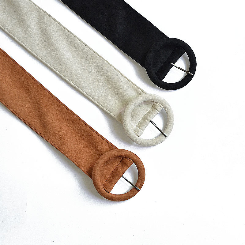 Remeni za žene Dizajnerski brend Luksuzni modni bijeli baršun od riže Popularne djevojke Flanelet kopča Novi potpuno pamučni remen