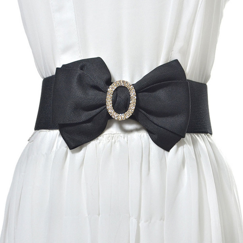 Visokokvalitetne modne ženske platnene rastezljive mašne sa vještim dijamantima Široki pulover Remeni za žene Luksuzni dizajnerski korzet