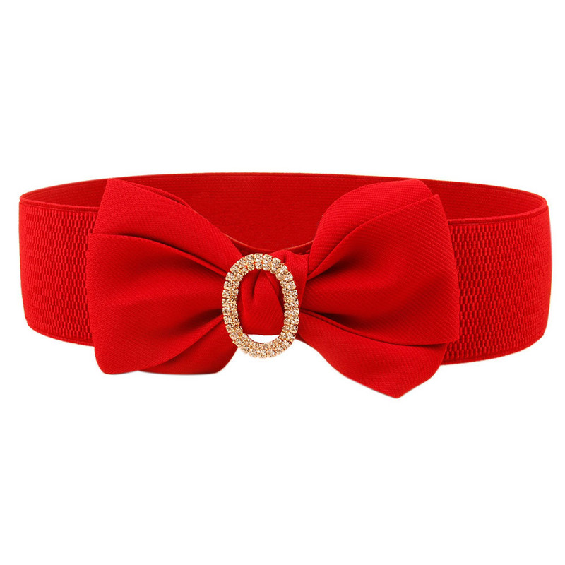 Visokokvalitetne modne ženske platnene rastezljive mašne sa vještim dijamantima Široki pulover Remeni za žene Luksuzni dizajnerski korzet