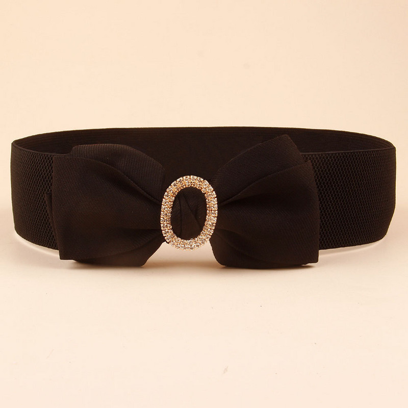 Visokokvalitetne modne ženske platnene rastezljive mašne sa vještim dijamantima Široki pulover Remeni za žene Luksuzni dizajnerski korzet