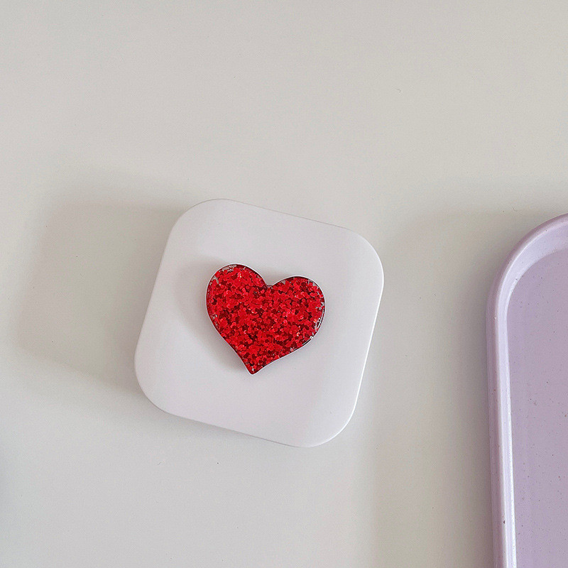Glitter Heart Square Style Naiste kosmeetika kontaktläätsede ümbris Kontaktläätsede karp silmade hooldamiseks Reisikomplekti hoidik
