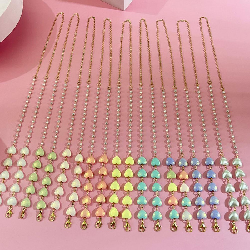 Hea praktiline prillide hoidiku rihm, dekoratiivne helmestega kett peokellidele ja prillide kaelarihmale