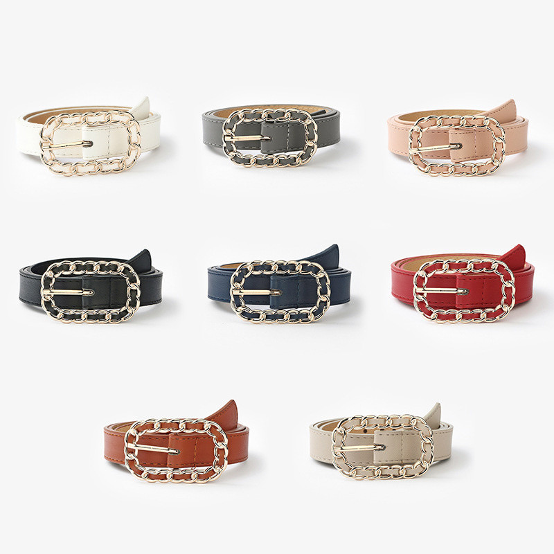 Dizajnerski remen Visokokvalitetni novi modni remen s uvrtnom kopčom PU Ženski remen Haljina Odijelo Traperice Dodaci Remeni za žene