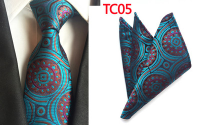 Klasični komplet rupčića sa svilenom kravatom za vjenčanje