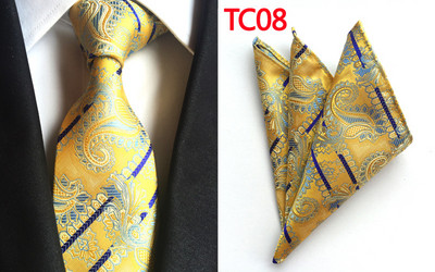 Klasični komplet rupčića sa svilenom kravatom za vjenčanje