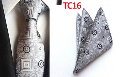 Klasični komplet rupčića sa svilenom kravatom za vjenčanje