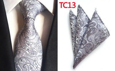 Klasični komplet rupčića sa svilenom kravatom za vjenčanje