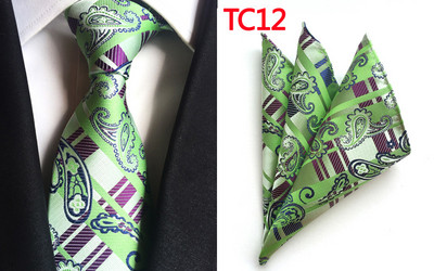 Klasični komplet rupčića sa svilenom kravatom za vjenčanje