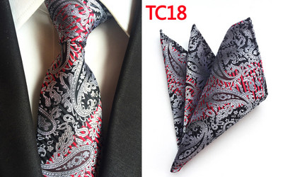 Klasični komplet rupčića sa svilenom kravatom za vjenčanje