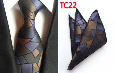 Klasični komplet rupčića sa svilenom kravatom za vjenčanje