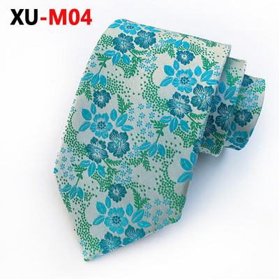 Modna svilena muška kravata od 8 cm, cvjetni cvijet, poslovna ležerna kravata za vjenčanje, Corbatas, muška kravata, svečana haljina, muški dar
