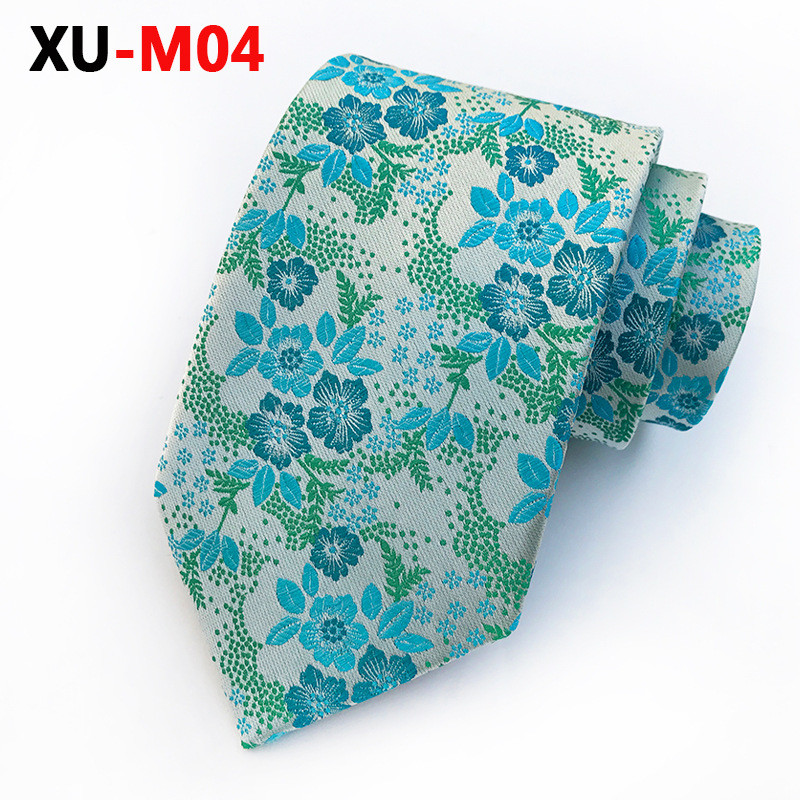 Modna svilena muška kravata od 8 cm, cvjetni cvijet, poslovna ležerna kravata za vjenčanje, Corbatas, muška kravata, svečana haljina, muški dar
