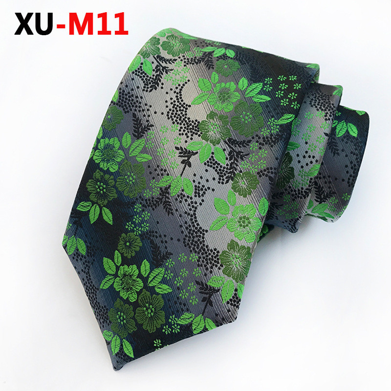 Modna svilena muška kravata od 8 cm, cvjetni cvijet, poslovna ležerna kravata za vjenčanje, Corbatas, muška kravata, svečana haljina, muški dar