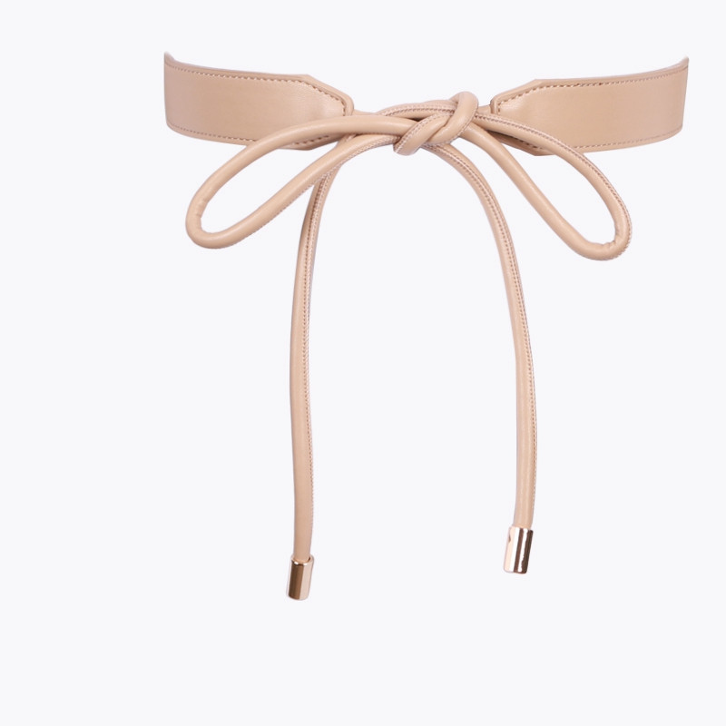 Plus dugi remeni za haljinu Ženska crna jakna s pletenicama s čvorovima Moda za zabavu Djevojka Ukrasite HOT mekanu PU kožu s pojasevima Suknja Kaput