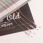 Jednostavni lančići od legure Uže za naočale za žene Držač za masku Lanci za naočale Uže Anti-lost Modni nakit 2022 Novo