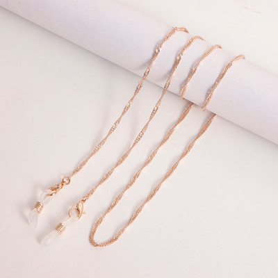 Lanci s vodenim valovima od legure Uže za naočale za žene Držač za masku Lanci za naočale Uže za oči Anti-lost Modni nakit 2022. Jednostavan