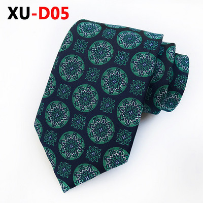 2018. Nova svilena višebojna točkasta plava kravata Poslovna modna luksuzna kravata Svečani dodaci za haljine Muške kravate