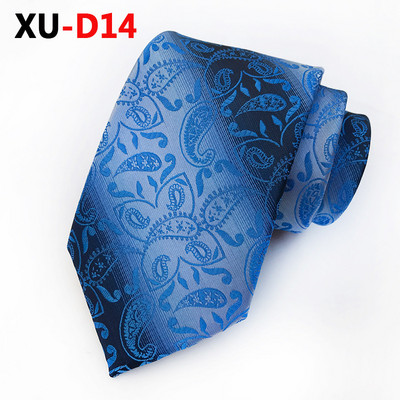 2018. Nova svilena višebojna točkasta plava kravata Poslovna modna luksuzna kravata Svečani dodaci za haljine Muške kravate