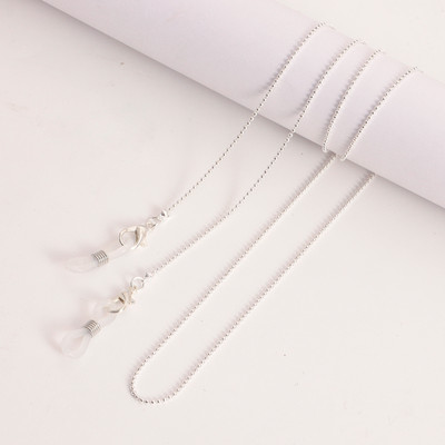 Lydinio karoliukai Akiniai Grandinėlės Virvelės Grandinės Akiniai Diržai Kaukė Kaklo papuošalas Moteriškas Kaklo Laikiklis Virvės dirželis 2022 madingi papuošalai Nauja