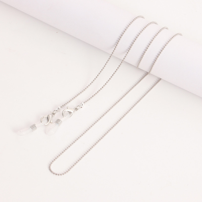 Lydinio karoliukai Akiniai Grandinėlės Virvelės Grandinės Akiniai Diržai Kaukė Kaklo papuošalas Moteriškas Kaklo Laikiklis Virvės dirželis 2022 madingi papuošalai Nauja