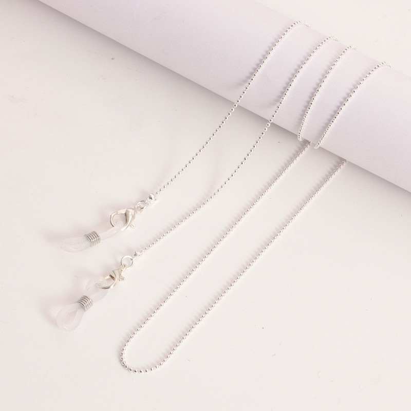 Lydinio karoliukai Akiniai Grandinėlės Virvelės Grandinės Akiniai Diržai Kaukė Kaklo papuošalas Moteriškas Kaklo Laikiklis Virvės dirželis 2022 madingi papuošalai Nauja