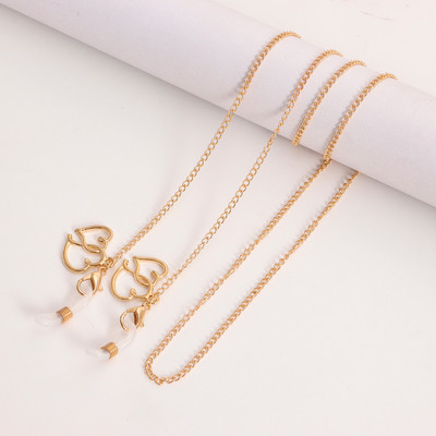 Kahekordne õõnes Südamekett Prillid Paelad Naistele Maskihoidja Prillid Ketid Kaotusevastased 2022 Moeehted Uus