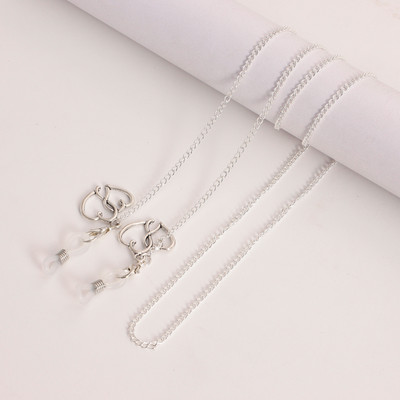 Kahekordne õõnes Südamekett Prillid Paelad Naistele Maskihoidja Prillid Ketid Kaotusevastased 2022 Moeehted Uus