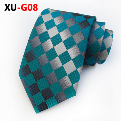Modna muška klasična karirana kravata s 20 uzoraka za muškarce Vjenčane kravate za poslovne zabave za muškarce Svečana haljina Kravata visoke kvalitete