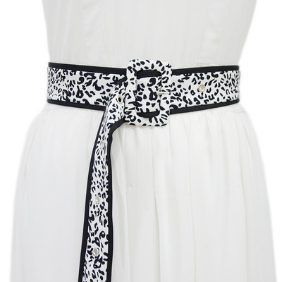 Narančasti platneni široki remen za žene Luksuzni dizajn Modni ležerni kaput Košulja Ukrasni pojas Gotički retro Y2k ženski pojas