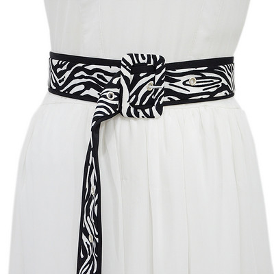 Narančasti platneni široki remen za žene Luksuzni dizajn Modni ležerni kaput Košulja Ukrasni pojas Gotički retro Y2k ženski pojas