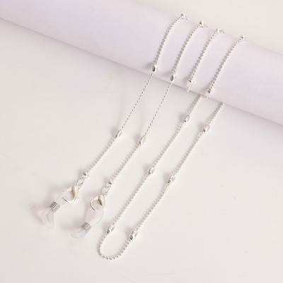 Alloy Beads Αλυσίδες Γυαλιά Κορδόνια για Γυναικείες Μασκοθήκη Γυαλιά Γυαλιά Αλυσίδες Κορδόνι Anti-lost 2022 Fashion Jewelry Simple New