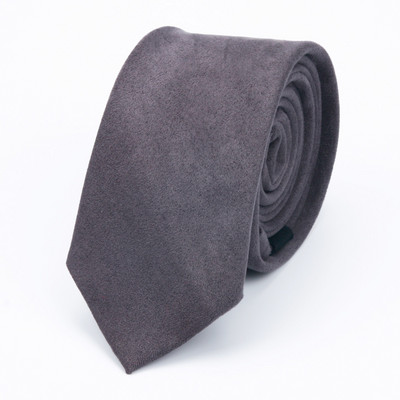 Nova modna kravata od mikro antilopa, mladoženja, kožna kravata, muška karirana meka kravata za muškarce, leptir gravata, muška vjenčana kravata