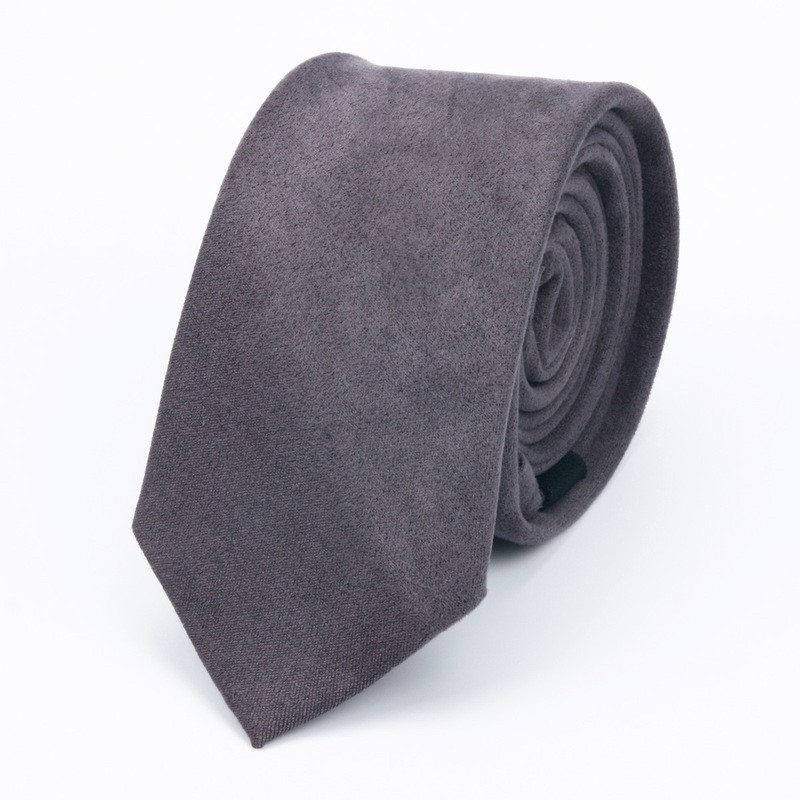 Nova modna kravata od mikro antilopa, mladoženja, kožna kravata, muška karirana meka kravata za muškarce, leptir gravata, muška vjenčana kravata