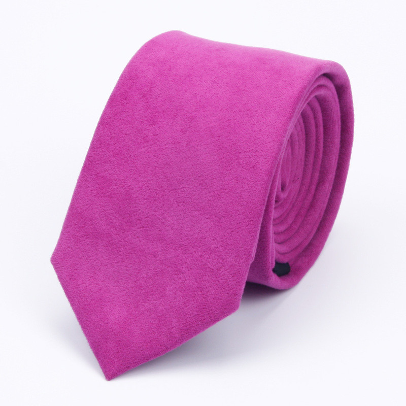 Nova modna kravata od mikro antilopa, mladoženja, kožna kravata, muška karirana meka kravata za muškarce, leptir gravata, muška vjenčana kravata