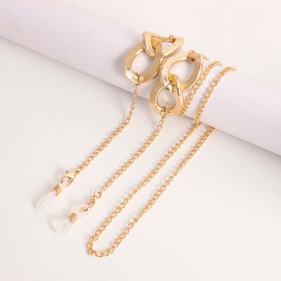 Ötvözet szemüvegek lánc arany színű napszemüveg pántok maszk nyaklánc női nyaktartó kötélszíj 2022 divat ékszerek új