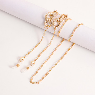 Ötvözet szemüvegek lánc arany színű napszemüveg pántok maszk nyaklánc női nyaktartó kötélszíj 2022 divat ékszerek új