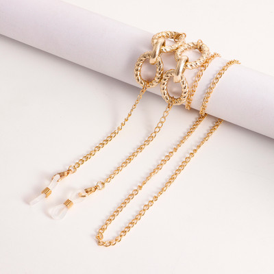 Ötvözet szemüvegek lánc arany színű napszemüveg pántok maszk nyaklánc női nyaktartó kötélszíj 2022 divat ékszerek új