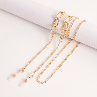 Ötvözet szemüvegek lánc arany színű napszemüveg pántok maszk nyaklánc női nyaktartó kötélszíj 2022 divat ékszerek új